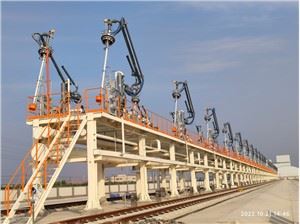 Sistem Lengan Pemuatan Atas Cairan Rel Truk